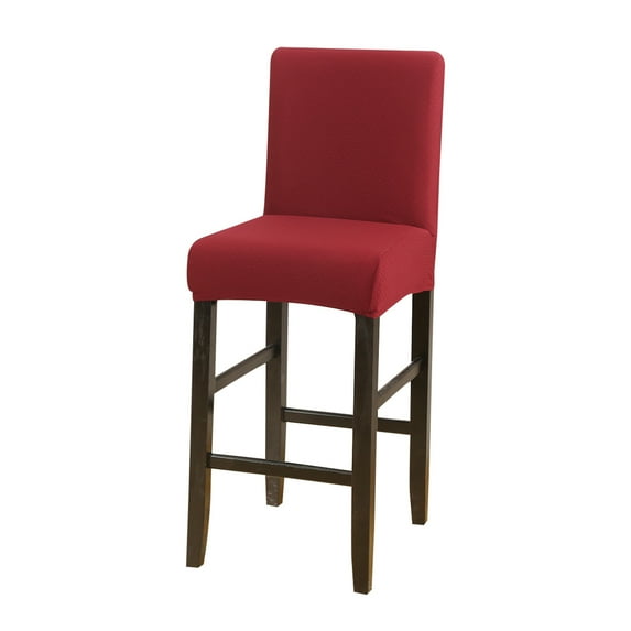 DYstyle Bar Stool Cover Waterproof Stretch Counter Pub Armless Chair Slipcover,1-8 Pcs