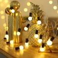 thumbnail image 1 of DYstyle Christmas Decorations Globe Strawberry LED Strings Lights Battery Powered Indoor Christmas Lights Star Fairy Lights Decoration for Xmas Garden Patio Bedroom Party Decor, 1 of 5