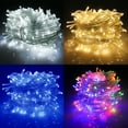 thumbnail image 1 of DYstyle Christmas LED Fairy String Light Outdoor Waterproof US Plug For Christmas Wedding Party Holiday, 1 of 4