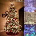 thumbnail image 1 of DYstyle Christmas Xmas Party Decoration LED Ribbon Christmas Lights Waterproof 4M 40 LEDs Ribbon Copper Wire Fairy String Lights, 1 of 4