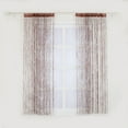 thumbnail image 1 of DYstyle Door Window Panel Shiny Tassel String Curtain Dividers Fringe Beaded, 1 of 3