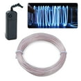 thumbnail image 1 of DYstyle Flexible LED Neon Lights EL Wire String Strip Rope Glow Lamp for Parties Halloween Blacklight Run DIY Decoration, 1 of 4
