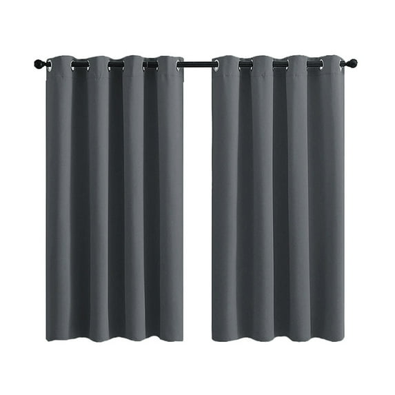 DYstyle Home Textile Grommet Curtains Outdoor Porch Yard Divider Lawn Garden Full Thickened Thermal Insulation Waterproof Blackout Curtains