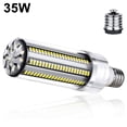 thumbnail image 1 of DYstyle LED 25W-54W Super Bright Corn LED Light Bulb With Fan(200W-500W Equivalent) E26/E27/E39 Base LED Bulb Warm White White for Home and Large Area Commercial Ceiling Lighting Garage Shop Factory, 1 of 7