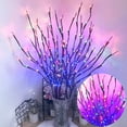 thumbnail image 1 of DYstyle LED Branch Lights Brown Willow Branches Christmas Lights USB Plug-in with Switch, 1 of 3