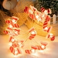 thumbnail image 1 of DYstyle LED Christmas Snowflake Star String Lights Battery Operated Lights Bulbs String Lights Holiday Decoration For Holiday Christmas Home, 1 of 2