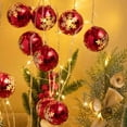 thumbnail image 1 of DYstyle LED Christmas Snowflake Star String Lights Battery Operated Lights Bulbs String Lights Holiday Decoration For Holiday Christmas Home, 1 of 2