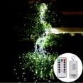 thumbnail image 1 of DYstyle LED String Lights Hanging Waterfall Vine Fairy Light Waterproof Battery Operated Remote Timer for Garden Outdoor Christmas Tree, 1 of 5