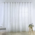 thumbnail image 1 of DYstyle Printed Voile Sheer Grommet Single Curtain Panel, 1 of 3
