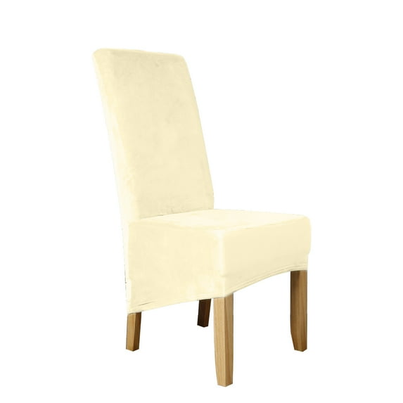 DYstyle Stretch Fox Pile Velvet Dining Room Chair Slipcover