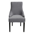 thumbnail image 1 of DYstyle Velvet Strecth Dining Arm Chair Cover Wingback Chair Slipcover, 1 of 5