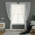thumbnail image 1 of DYstyle Window Treatment Lace Screening Curtains Living Room Bedroom Rod Pocket Sheer, 1 of 7