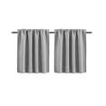 thumbnail image 1 of DYstyle Window Waffle Weave Tier Blackout Curtains Panels Rod Pocket Valances Curtains, 1 of 5