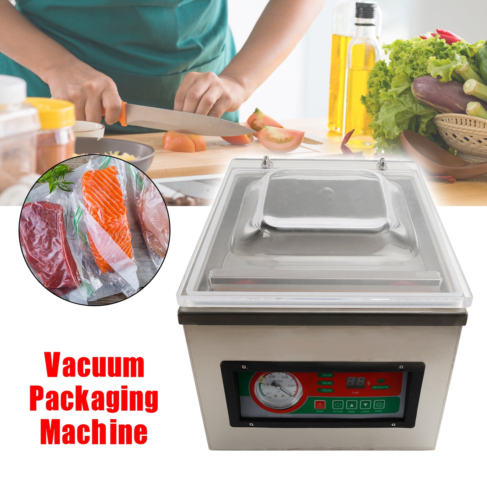 DZ260C Chamber Vacuum Sealing Packing Machine Commercial Vacuum Sealer