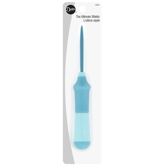 Dritz Ultimate Stiletto Ergonomic Sewing Tool Aqua