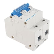 DZ47-125Z Miniature DC Circuit Breaker 100A 1000V DC 10KA Breaking Capacity DIN Rail Mount - 3.94 x 3.54 x 2.36 inches / 10.0 x 9.0 x 6.0 cm