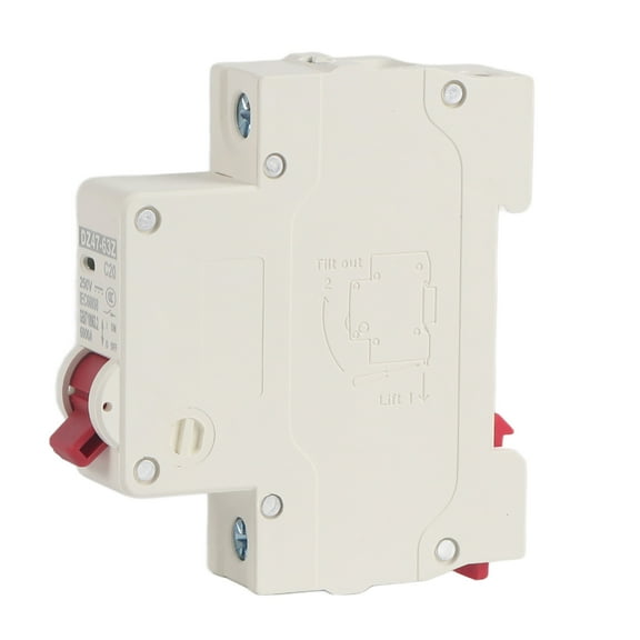 DZ47-63Z-1P 20A DC Miniature Circuit Breaker Leakage Protection Air Switch