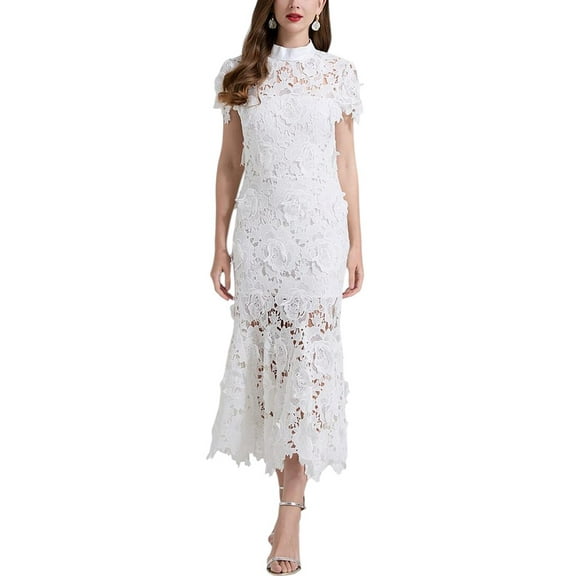 DZA womens  Midi Dress, 6