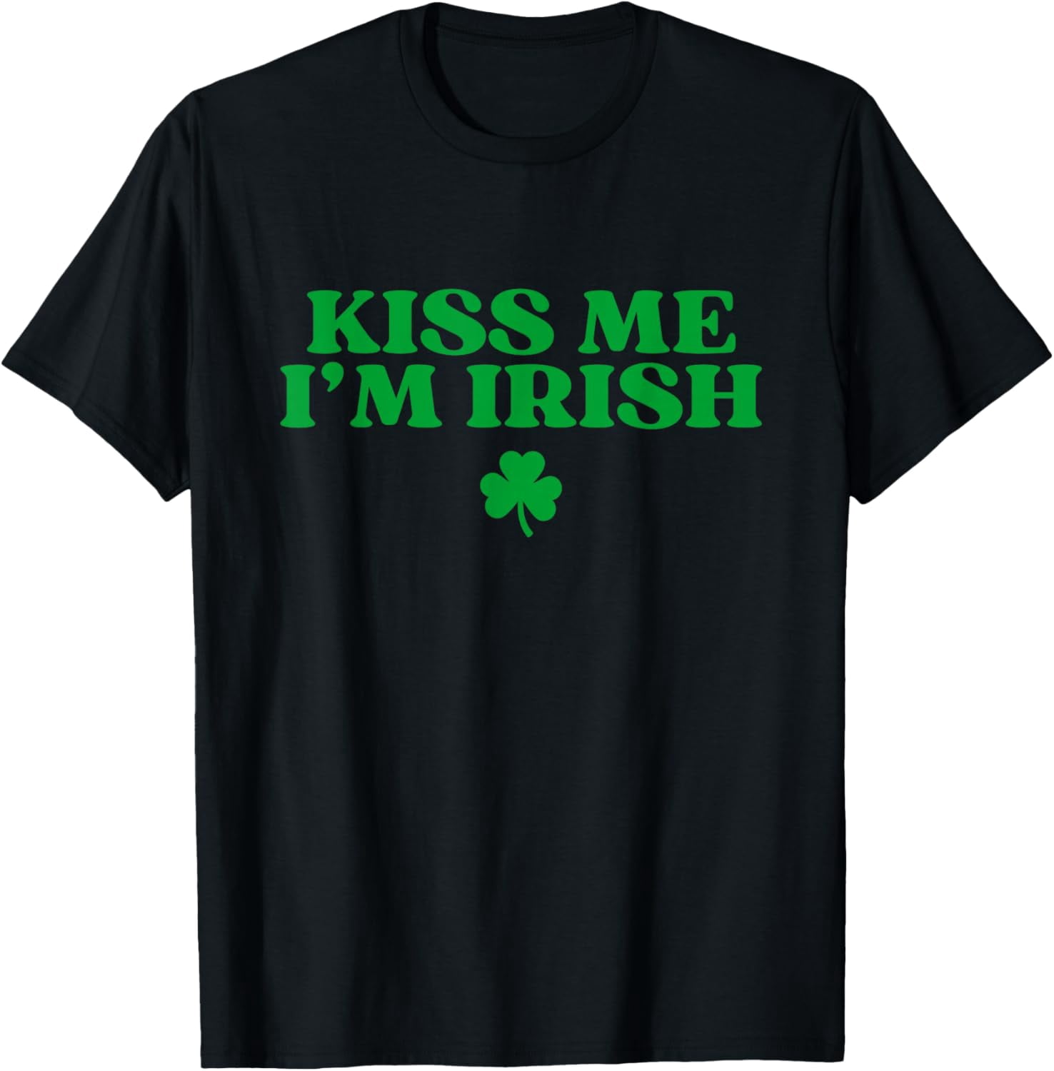 DZD Kiss Me I'm Irish Shirt Women Men Youth Funny St Patricks Day T ...
