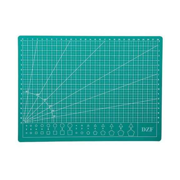 DZF Cutting mats for arts and crafts use, Cutting Mat 17.7 * 11.8inch Mat Precision Healing Rotary Carving Crafts Board Self Sewing Art Pad