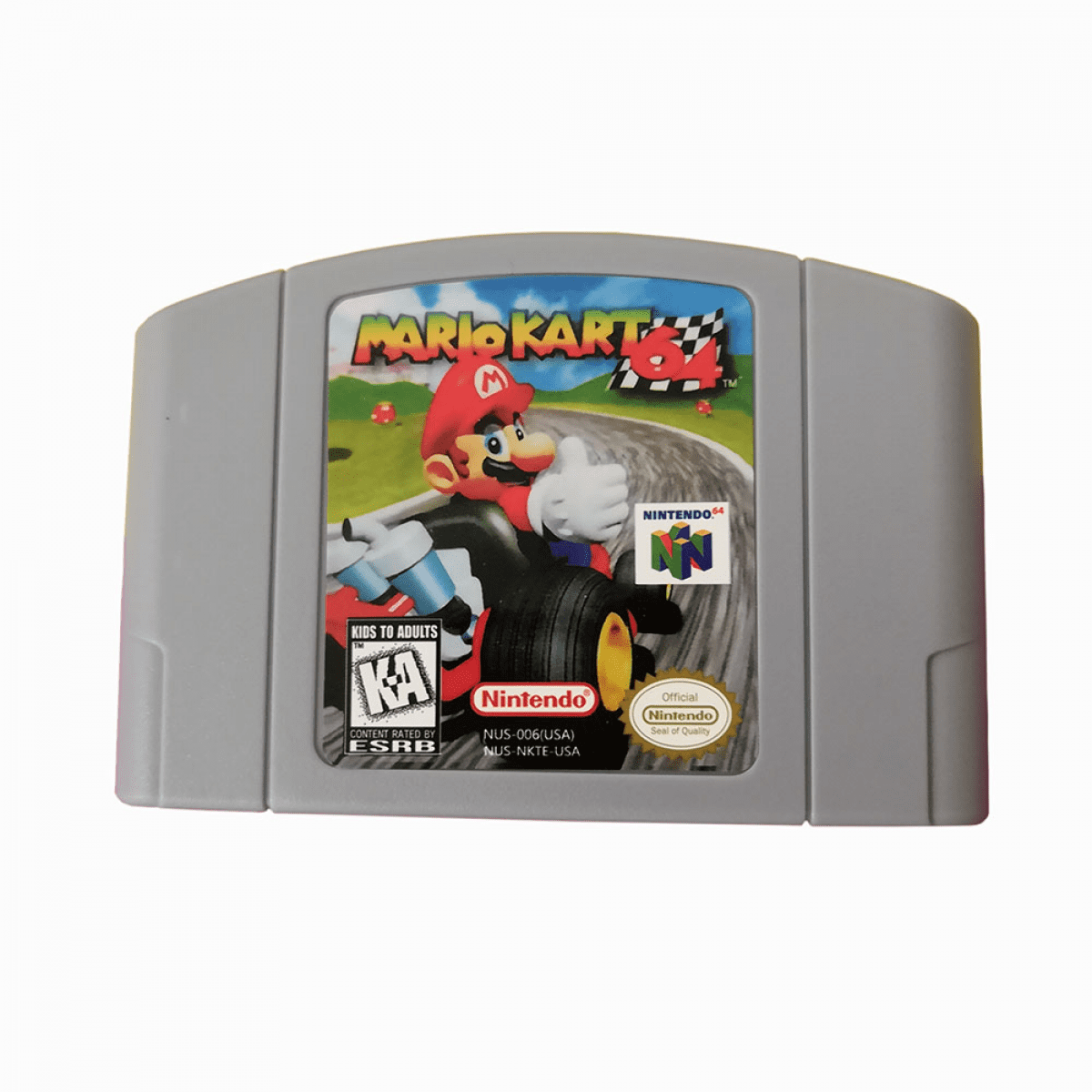 Mario Kart 64 Game Cartridge for N64 Console, US Version Mario Kart 64 Game Cartridge for N64 Console, US Version