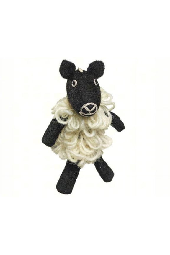 DZI Handmade Designs DZI482008 Sheep Woolie Fingerpuppet Ornament