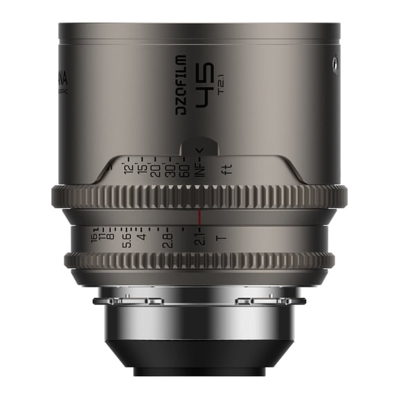 DZOFILM Arcana Anamorphic Prime Lens 45mm(PL Mount_Titanium)