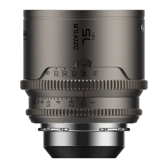 DZOFILM Arcana Anamorphic Prime Lens75mm(PL Mount_Titanium)