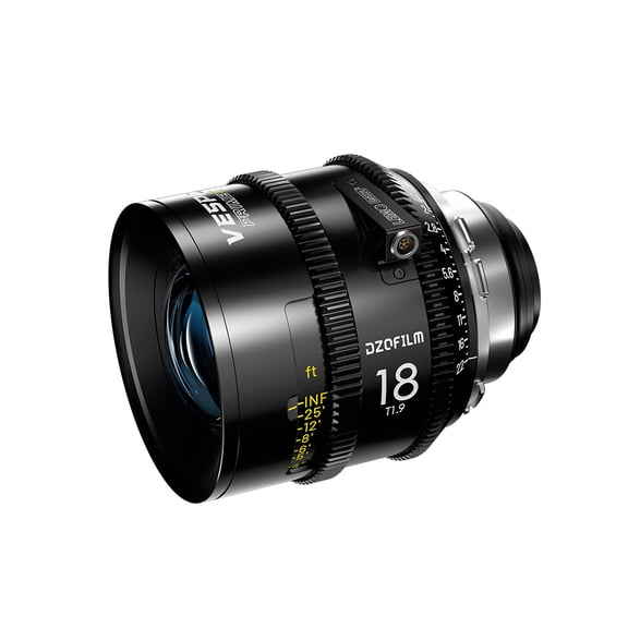 DZOFILM Vespid 2 18mm T1.9 Cinema Prime Lens  Full-Frame PL Mount Manual Focus Lens for Professional Filmmaking