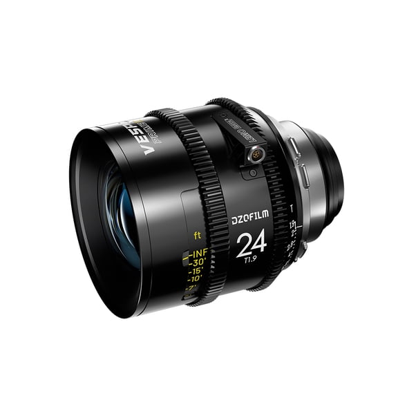 DZOFILM Vespid 2 24mm T1.9 Cinema Prime Lens Full-Frame PL Mount Manual Focus Lens for Professional Filmmaking