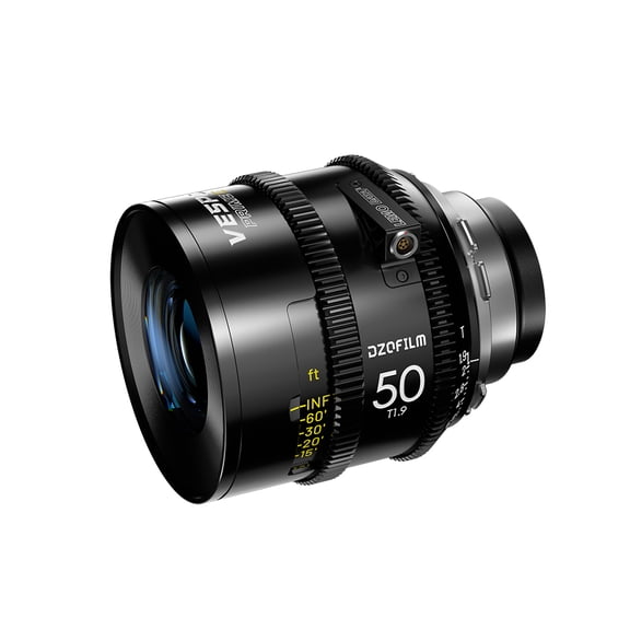 DZOFILM Vespid 2 50mm T1.9 Cinema Prime Lens  Full-Frame PL Mount Manual Focus Lens for Professional Filmmaking