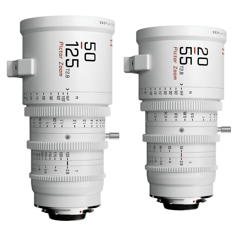 DZOFilm Pictor Zoom 20-55mm and 50-125mm T2.8 Super 35 Lens DZOFilm Pictor Zoom 20-55mm and 50-125mm T2.8 Super 35 Lens