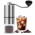 thumbnail image 1 of DZQIDHL Hand-operated coffee grinders and pepper mills,Manual Coffee Grinder With Ceramics Burr For Espresso,French Press,5 Adjustable Settings,Hand Maker with Built-In Burr, 1 of 8