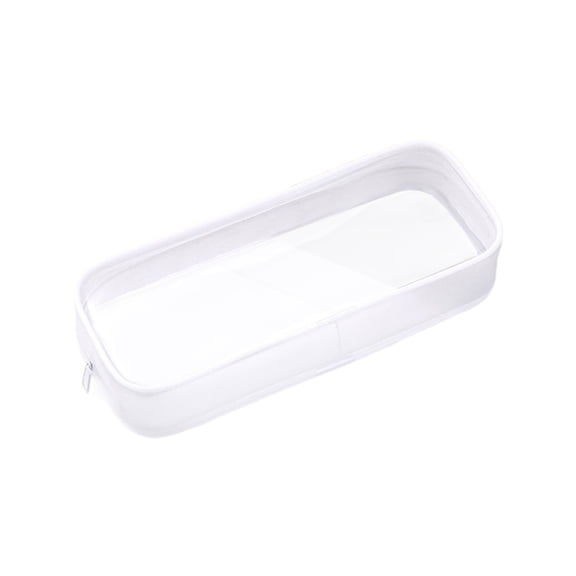 DZQMTKX Clear Makeup Bag, Large Capacity Cosmetic Pouch for Travel, Multipurpose Clear Storage Organizer for Accessories, Vanity Desk or Daily Use