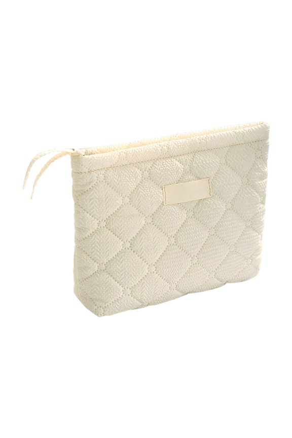 Compact Cosmetic Bag, Travel Makeup Pouch, Nylon Small Storage Organizer for Purse, Portable Accessory Case for Women, Vanity Pouch for Essentials