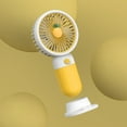 thumbnail image 1 of DZQMTKX Handheld Fan, Cute Fruit Cartoon Design, Portable Mini Fan for Personal Cooling, 1 of 5