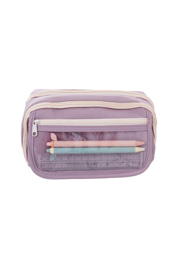 Large Capacity Cosmetic Organizer, Transparent Pvc Makeup Bag with 9 Layers, Multi-Functional Travel Storage Pouch for Toiletries and Accessories