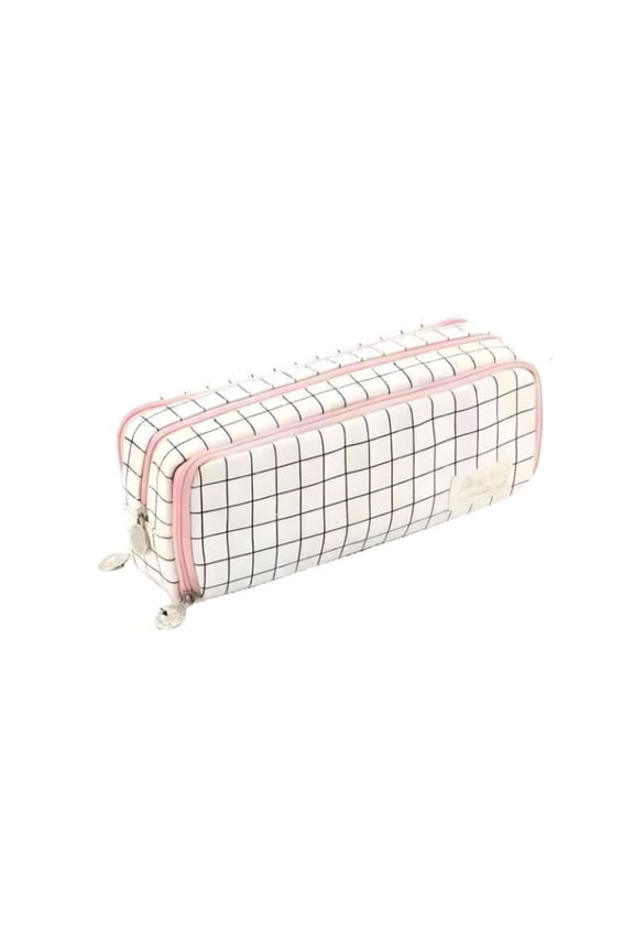 Multi-Layer Storage Pouch, Oxford Cloth Travel Makeup Bag Organizer, Zippered Cosmetic Pouch for Vanity & Desk Accessories, Small Portable Organizer Pouch