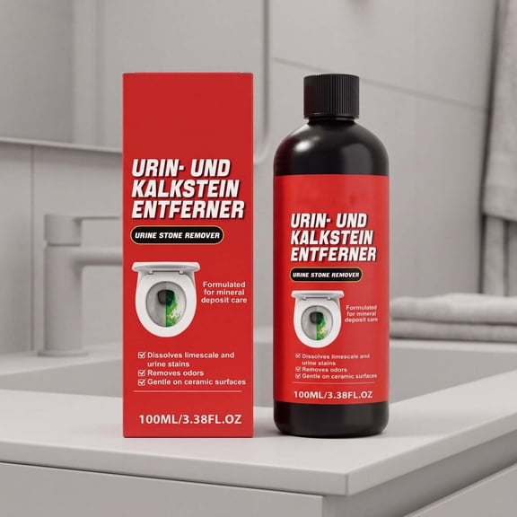 DZQMTKX Urine Stain Remover, Toilet Limescale Cleaner, Concentrated SolutionGentle on Ceramic SurfacesFor Bathroom Maintenance