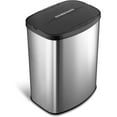 thumbnail image 1 of DZT-8-1 The Original Automatic Motion Sensor Trash Can, 2.1 Gal. / 8 L., Stainless Steel, 1 of 8