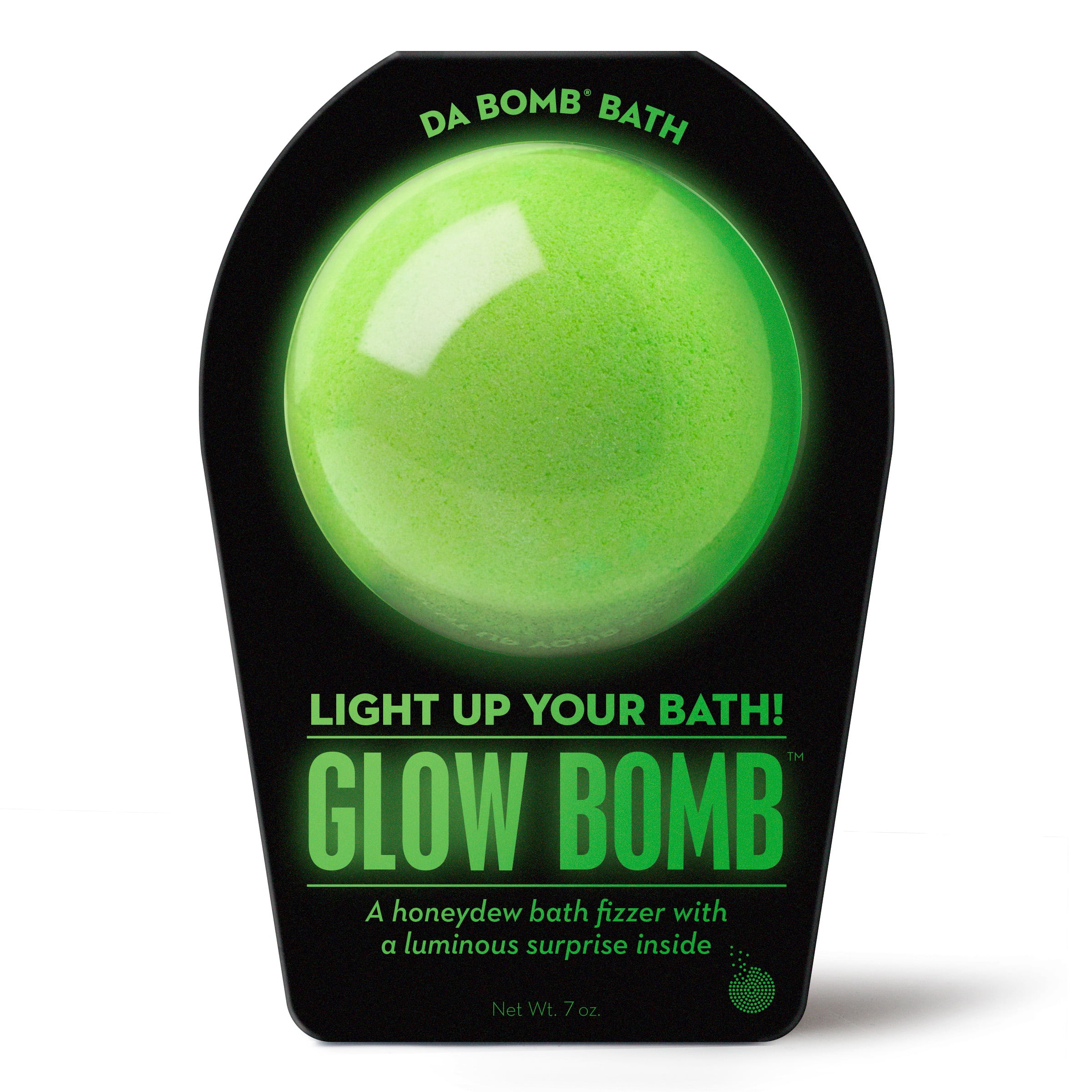 Da Bomb Bath Fizzers Glow Bath Bomb, 6.5oz