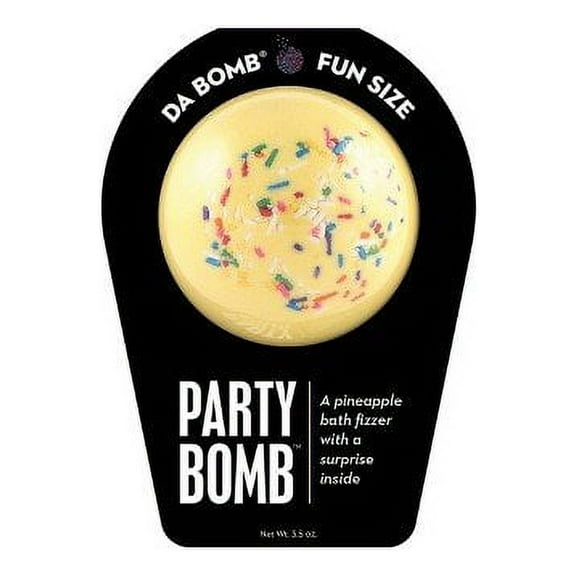 Da Bomb Bath Fizzers Party Bath Bomb - 3.5oz