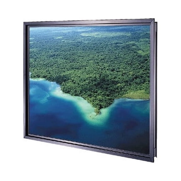 Da-Lite Da-Glas Rigid Rear Black Fixed Frame Projection Screen