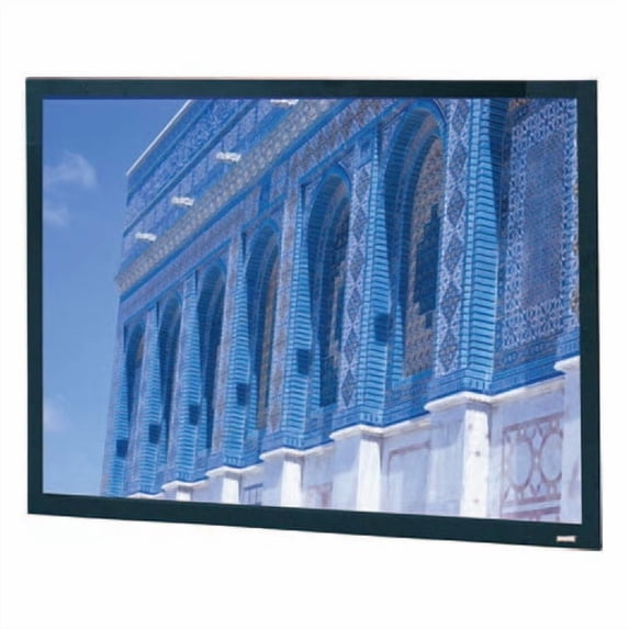 Da-Lite Da-Snap Black Fixed Frame Projection Screen