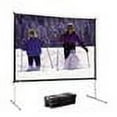 thumbnail image 1 of Da-Lite Fast-Fold Deluxe Screen System projection screen with heavy duty legs -, 1 of 2