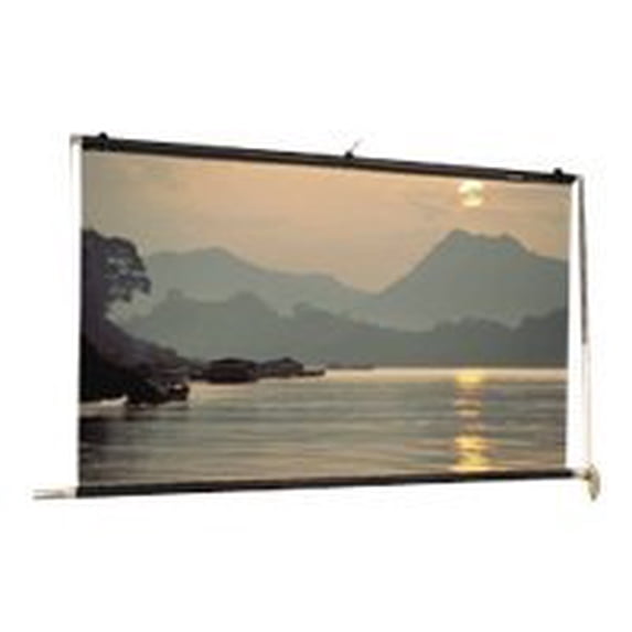 Da-Lite Scenic Roller - Projection screen - ceiling mountable, wall mountable - Matte White