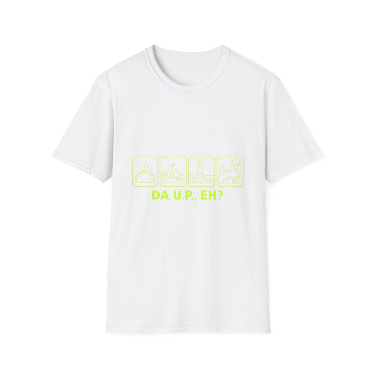 Da UP Eh Northern Michigan Outdoor Icons Graphic T-Shirt - Walmart.com