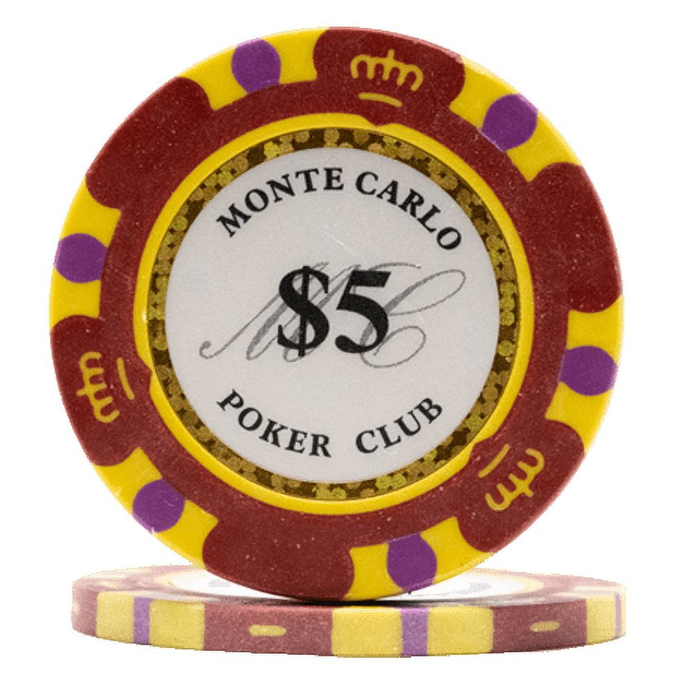 Fichas De Póquer Da Vinci Monte Carlo Poker Club 14 G X50 Amarillas - Venta Internacional Mkp 18131106