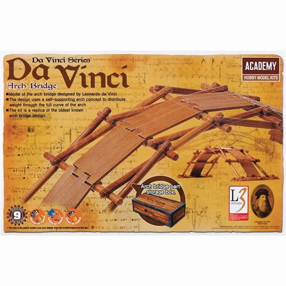 Da Vinci Arch Bridge Kit Academy