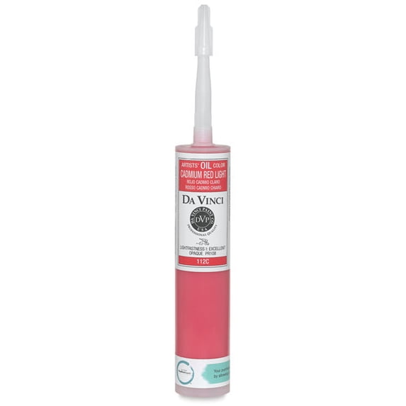 Da Vinci Artists' Oil Color - Burnt Umber, 300 ml cartridge